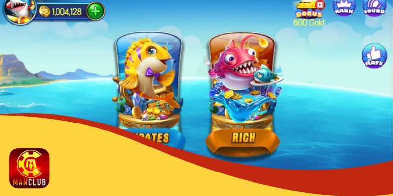 Game bắn cá luôn tạo sức hấp dẫn bởi hệ thống đồ họa đẹp mắt